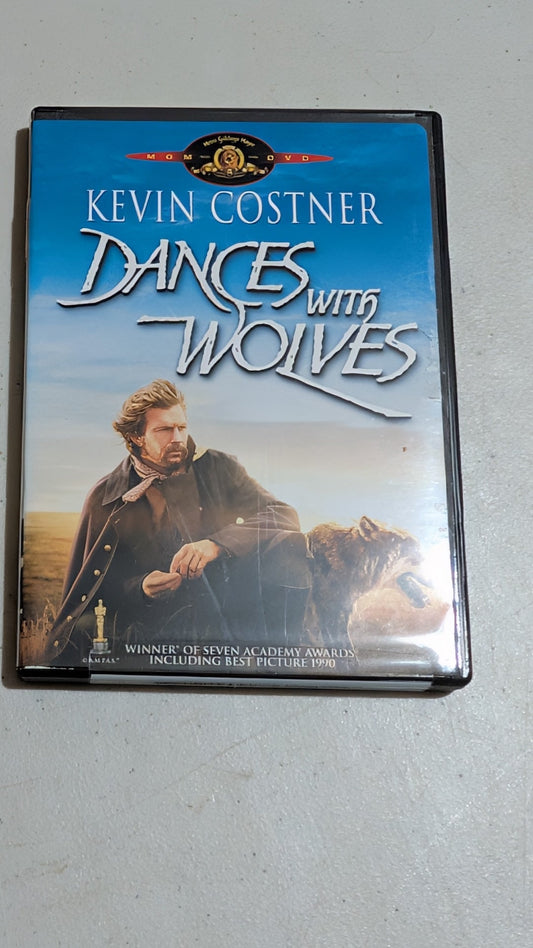 Dances with Wolves (DVD, 1990, PG-13) Kevin Costner, Mary McDonnell, Graham Greene