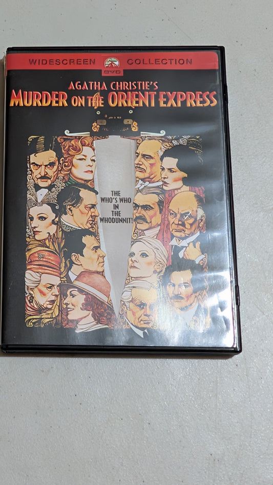 Murder on the Orient Express (DVD, 1974, PG) Albert Finney, Lauren Bacall, Ingrid Bergman