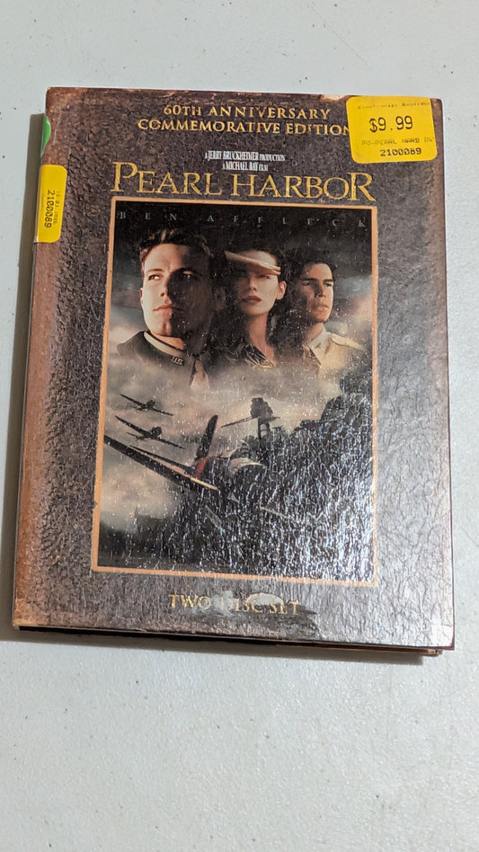 Pearl Harbor (60th Anniversary Commemorative Edition) (DVD, 2001, PG-13) Ben Affleck, Josh Hartnett, Kate Beckinsale