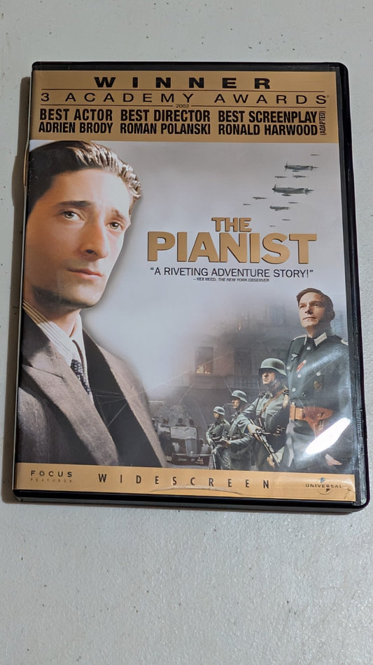 The Pianist (DVD, 2002, R) Adrien Brody, Thomas Kretschmann, Frank Finlay