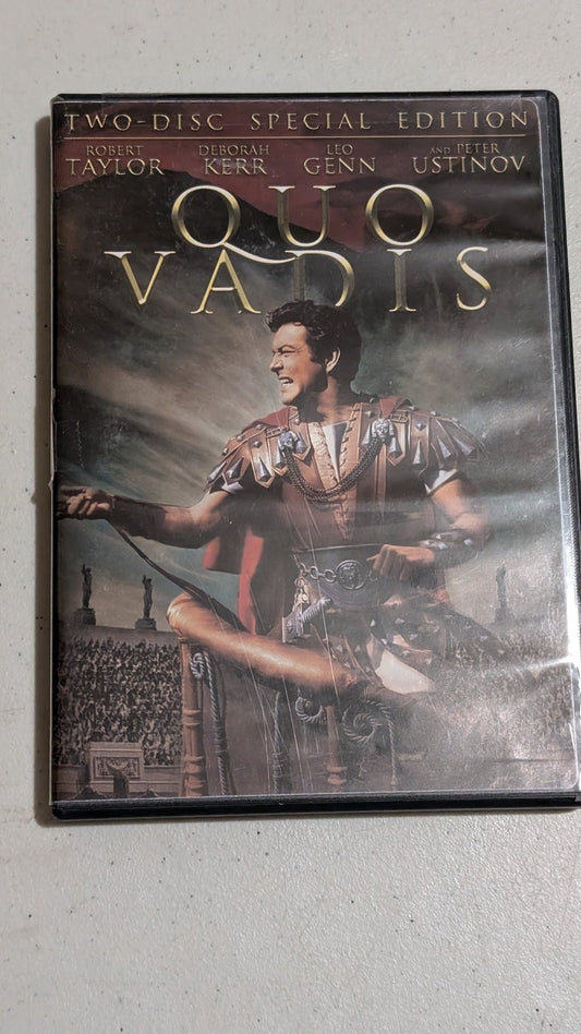 Quo Vadis (DVD, 1951, Not Rated) Robert Taylor, Deborah Kerr, Peter Ustinov