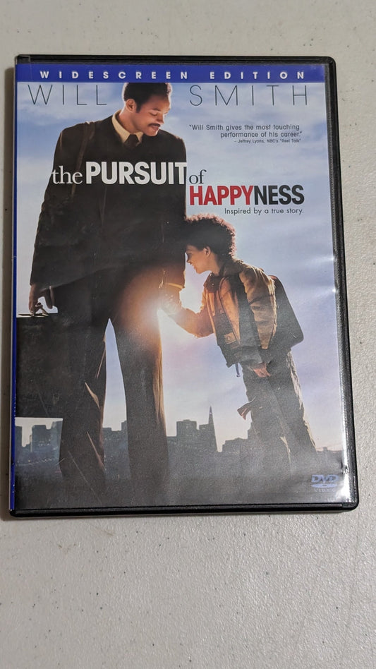 The Pursuit of Happyness (DVD, 2006, PG-13) Will Smith, Jaden Smith, Thandiwe Newton