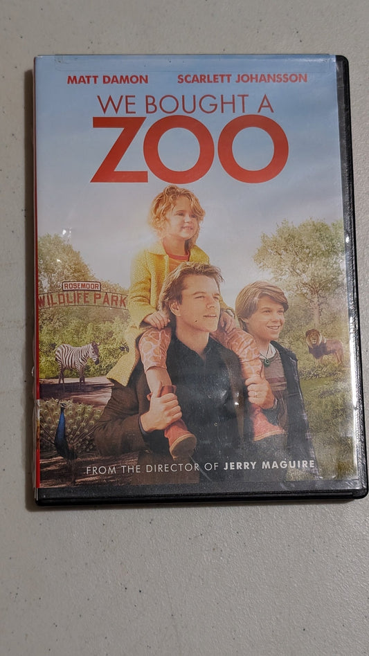 We Bought a Zoo (DVD, 2011, PG) Matt Damon, Scarlett Johansson, Thomas Haden Church