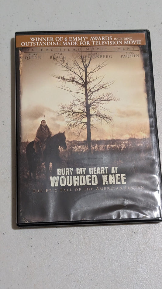 Bury My Heart at Wounded Knee (DVD, 2007, Not Rated) Aidan Quinn, Adam Beach, August Schellenberg