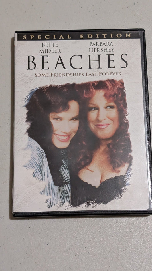 Beaches (DVD, 1988, PG-13) Bette Midler, Barbara Hershey, John Heard