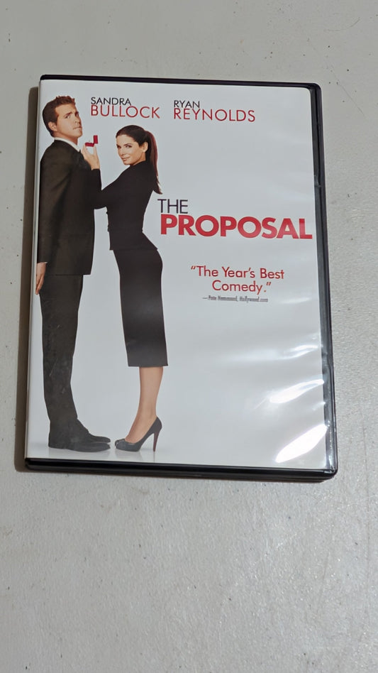 The Proposal (DVD, 2009, PG-13) Sandra Bullock, Ryan Reynolds, Mary Steenburgen