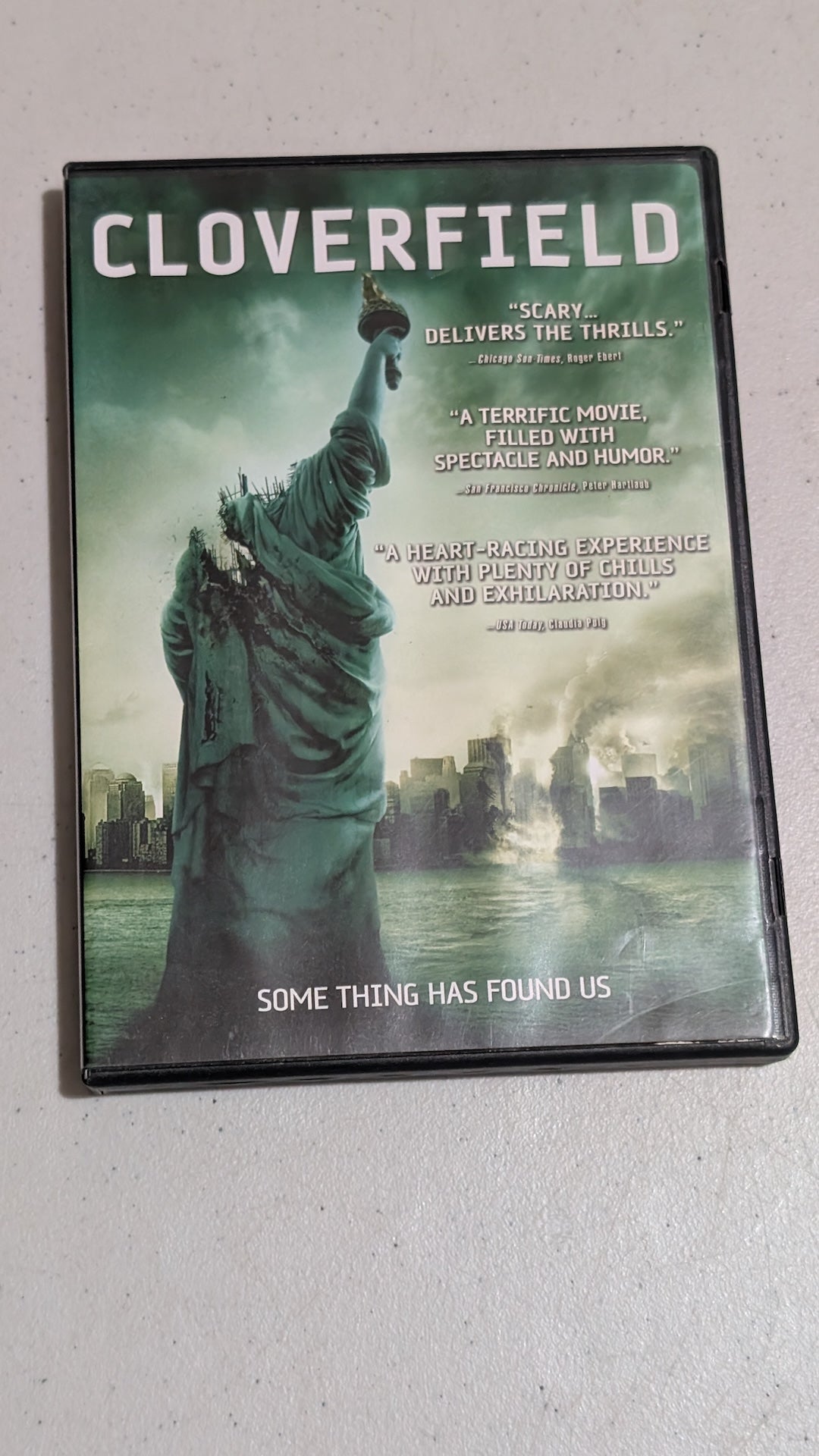Cloverfield (DVD, 2008, PG-13) Lizzy Caplan, Jessica Lucas, T.J. Miller