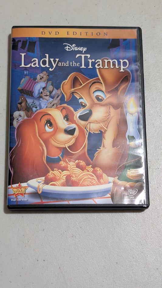 Lady and the Tramp (DVD, 1955, G) Peggy Lee, Barbara Luddy, Larry Roberts