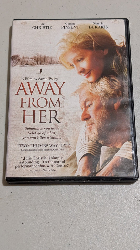 Away from Her (DVD, 2006, PG-13) Julie Christie, Gordon Pinsent, Olympia Dukakis