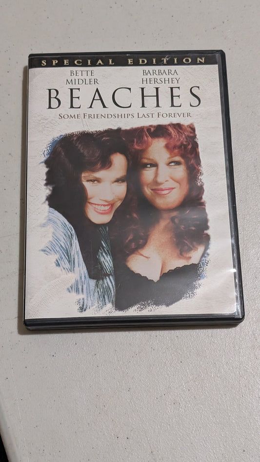 Beaches (Special Edition) (DVD, 1988, PG-13) Bette Midler, Barbara Hershey, John Heard