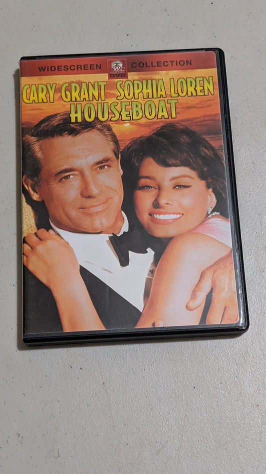 Houseboat (DVD, 1958, Not Rated) Cary Grant, Sophia Loren, Martha Hyer