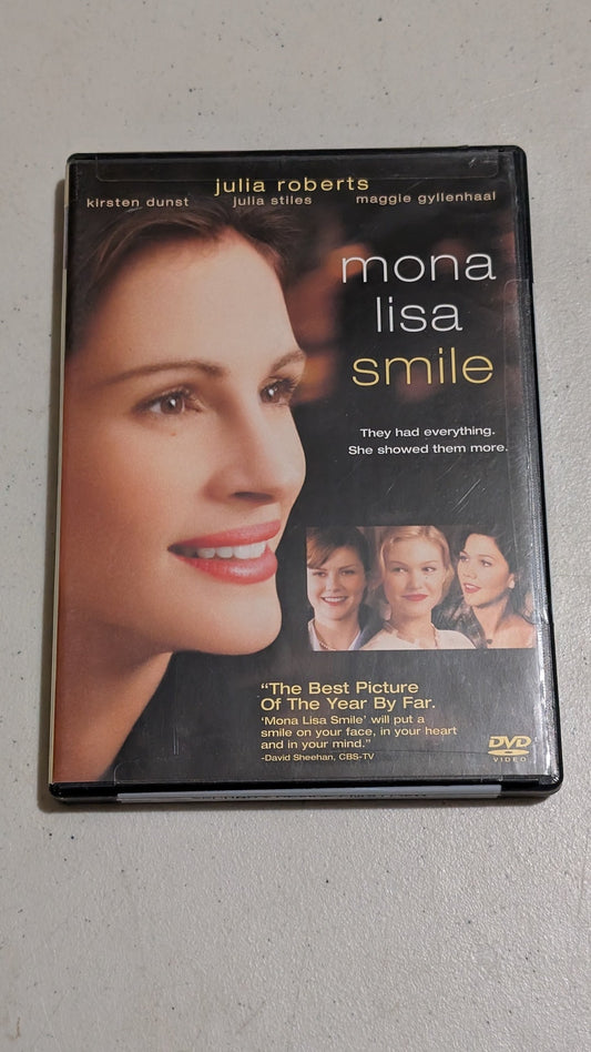 Mona Lisa Smile (DVD, 2003, PG-13) Julia Roberts, Kirsten Dunst, Julia Stiles