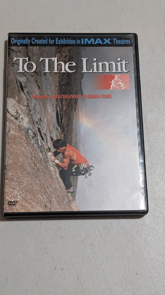 To The Limit (DVD, 1989, Not Rated) N/A (Documentary)