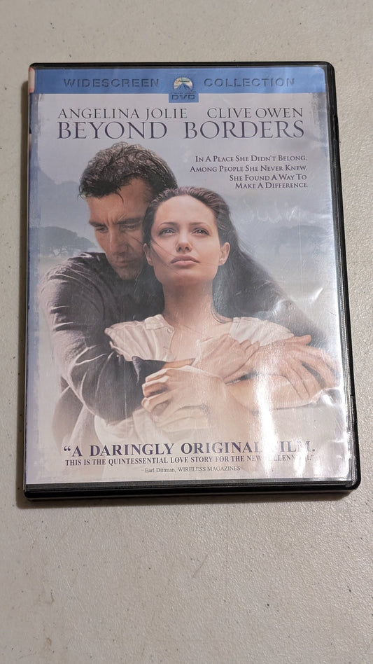 Beyond Borders (DVD, 2003, R) Angelina Jolie, Clive Owen, Teri Polo
