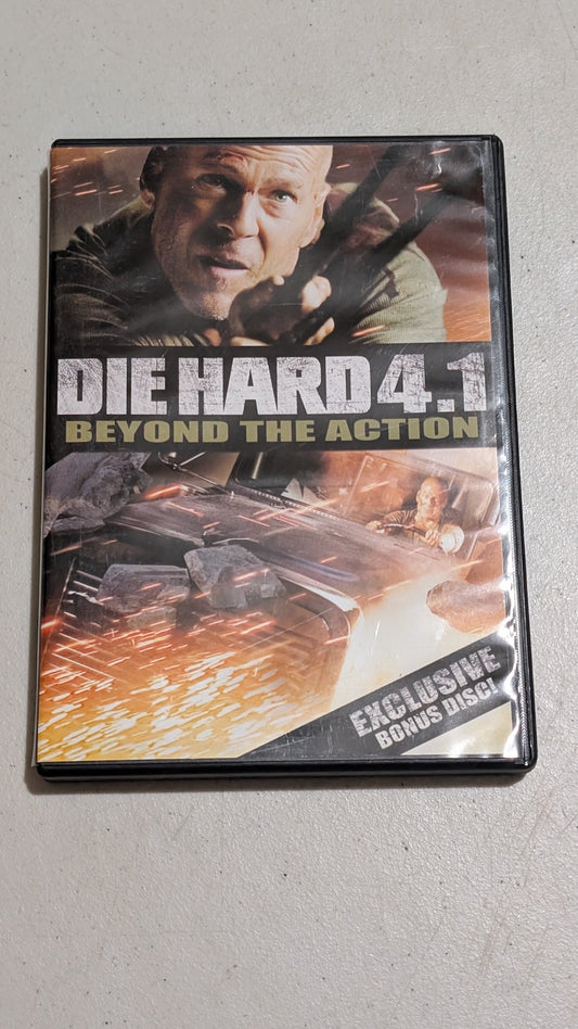 Die Hard 4.1: Beyond The Action (Bonus Disc) (DVD, 2007, Not Rated) Bruce Willis