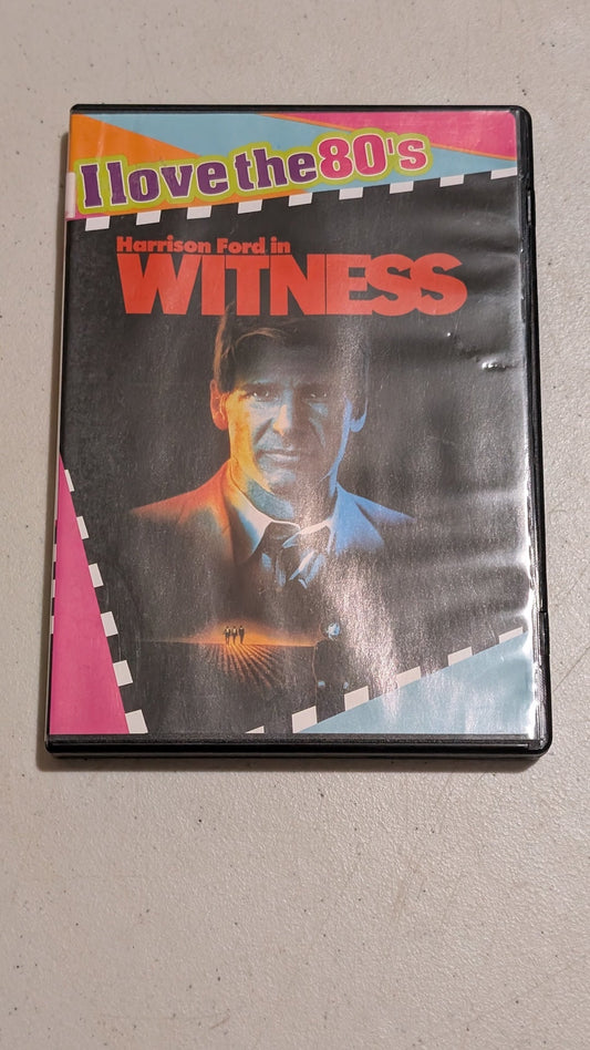 Witness (DVD, 1985, R) Harrison Ford, Kelly McGillis, Lukas Haas