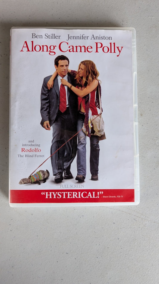 Along Came Polly (DVD, 2004, PG-13) Ben Stiller, Jennifer Aniston, Philip Seymour Hoffman