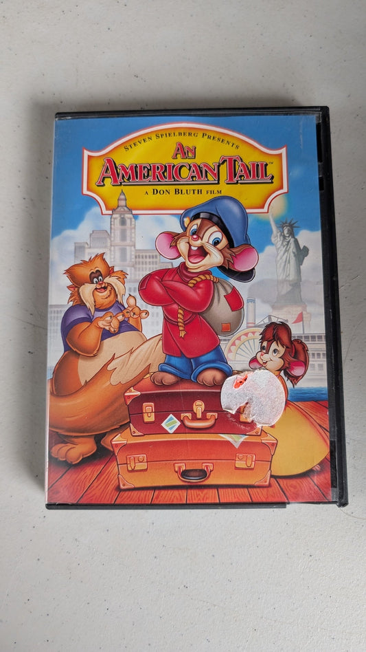 An American Tail (DVD, 1986, G) Phillip Glasser, Dom DeLuise, Nehemiah Persoff