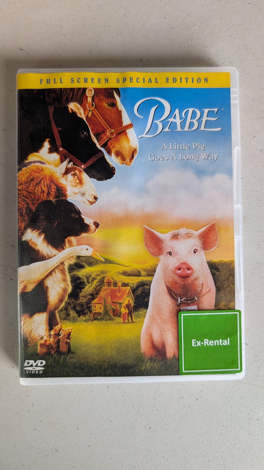 Babe (DVD, 1995, G) James Cromwell, Magda Szubanski, Christine Cavanaugh