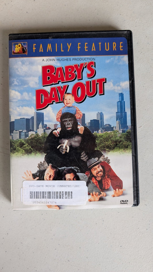 Baby's Day Out (DVD, 1994, PG) Joe Mantegna, Lara Flynn Boyle, Joe Pantoliano