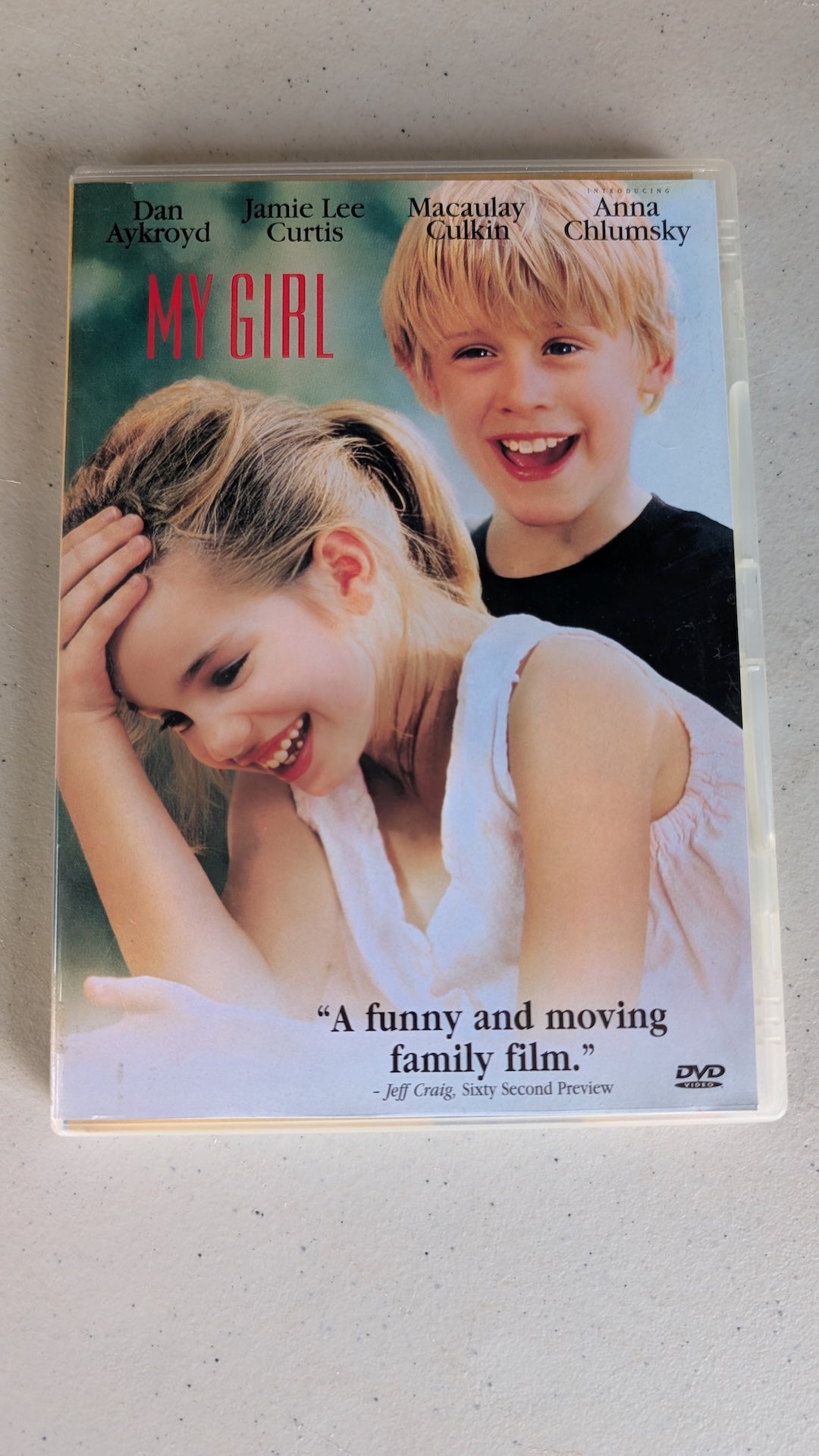 My Girl (DVD, 1991, PG) Dan Aykroyd, Jamie Lee Curtis, Macaulay Culkin