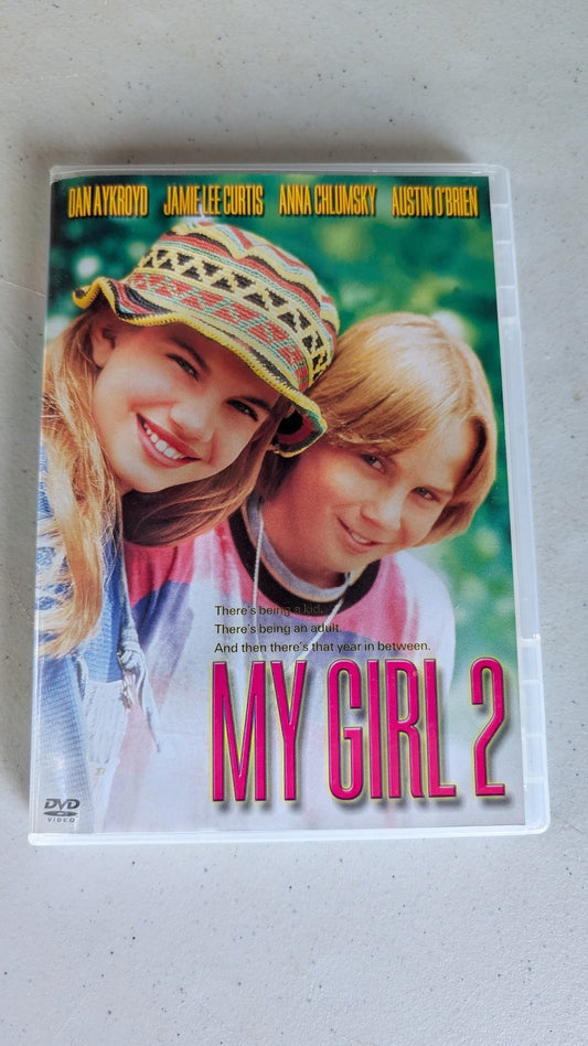 My Girl 2 (DVD, 1994, PG) Dan Aykroyd, Jamie Lee Curtis, Anna Chlumsky