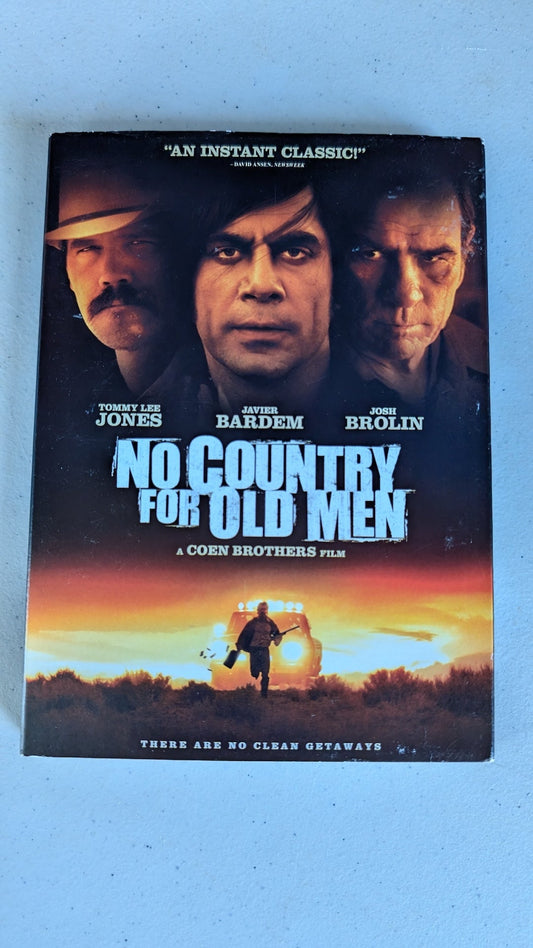 No Country for Old Men (DVD, 2007, R) Tommy Lee Jones, Javier Bardem, Josh Brolin
