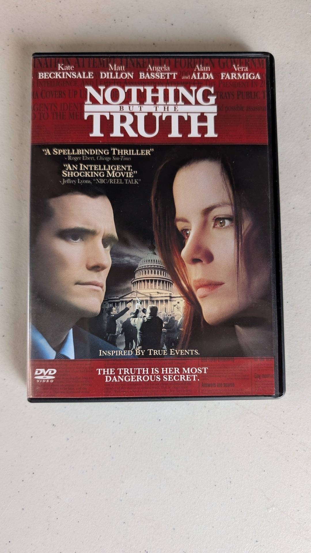 Nothing But the Truth (DVD, 2008, R) Kate Beckinsale, Matt Dillon, Angela Bassett