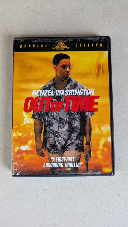 Out of Time (DVD, 2003, PG-13) Denzel Washington, Eva Mendes, Sanaa Lathan