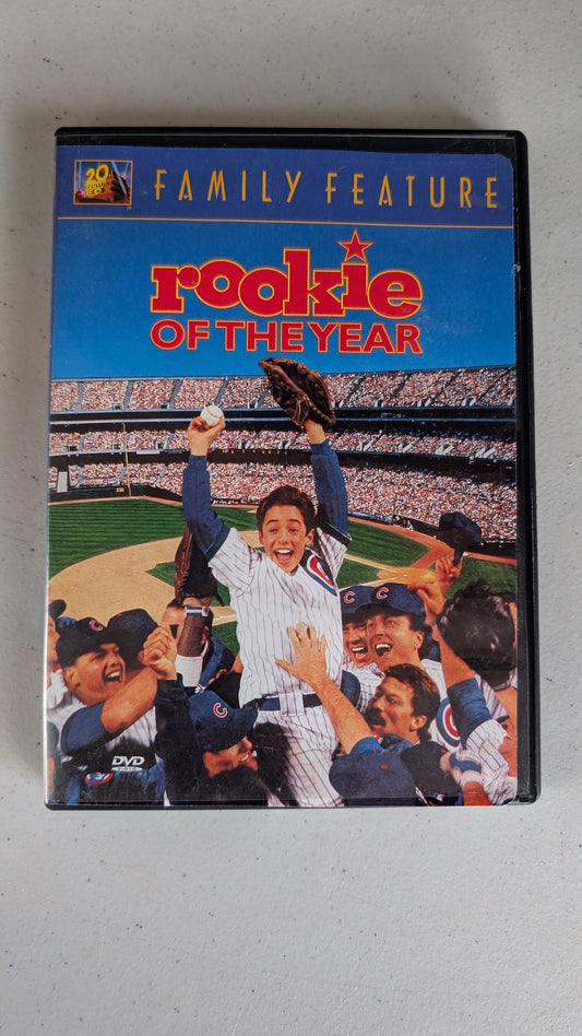 Rookie of the Year (DVD, 1993, PG) Thomas Ian Nicholas, Gary Busey, Amy Morton