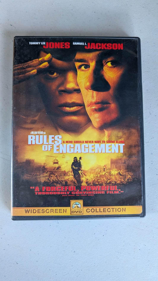 Rules of Engagement (DVD, 2000, R) Tommy Lee Jones, Samuel L. Jackson, Guy Pearce