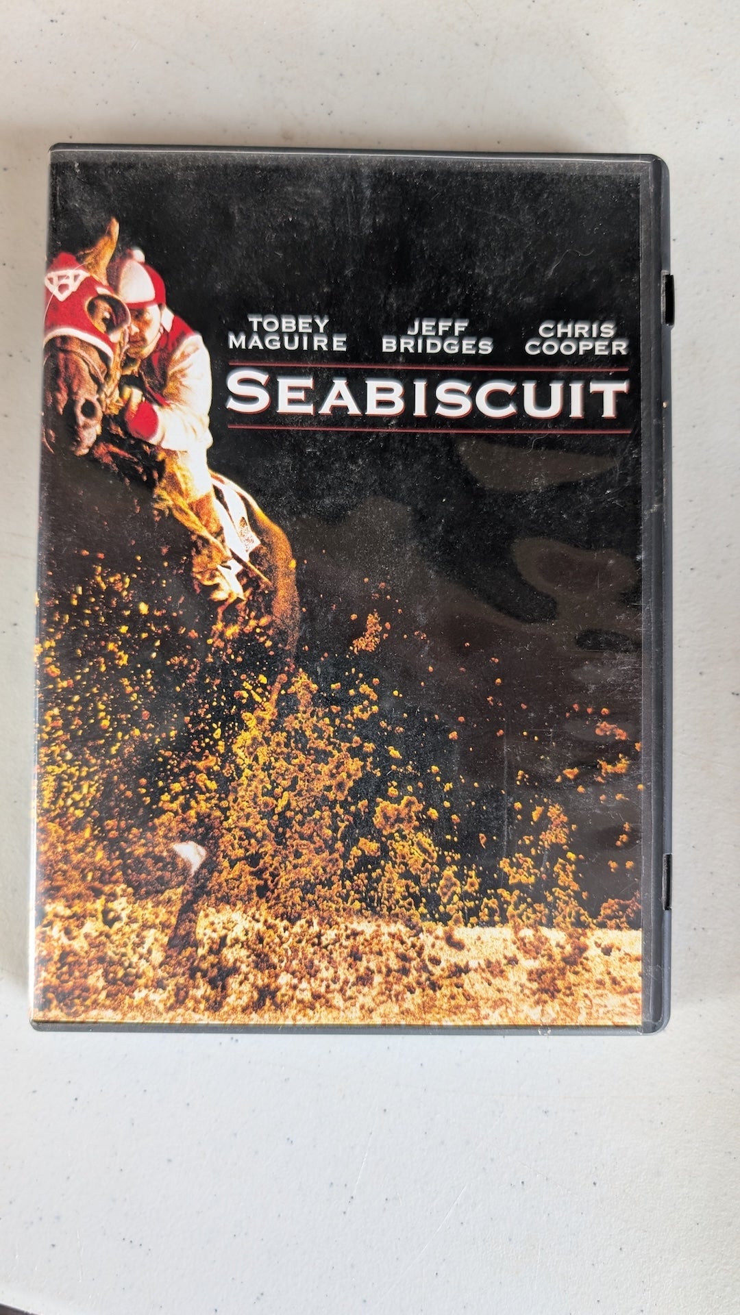 Seabiscuit (DVD, 2003 PG-13) Tobey Maguire, Jeff Bridges, Chris Cooper