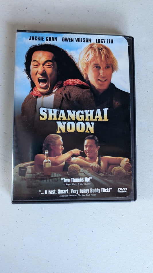Shanghai Noon (DVD, 2000, PG-13) Jackie Chan, Owen Wilson, Lucy Liu