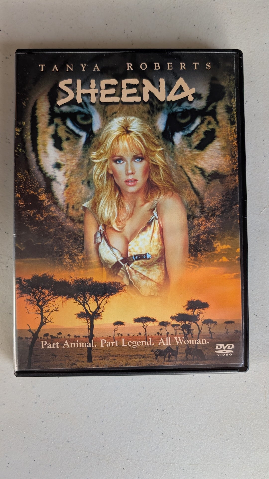 Sheena (DVD, 1984, PG) Tanya Roberts, Ted Wass, Donovan Scott