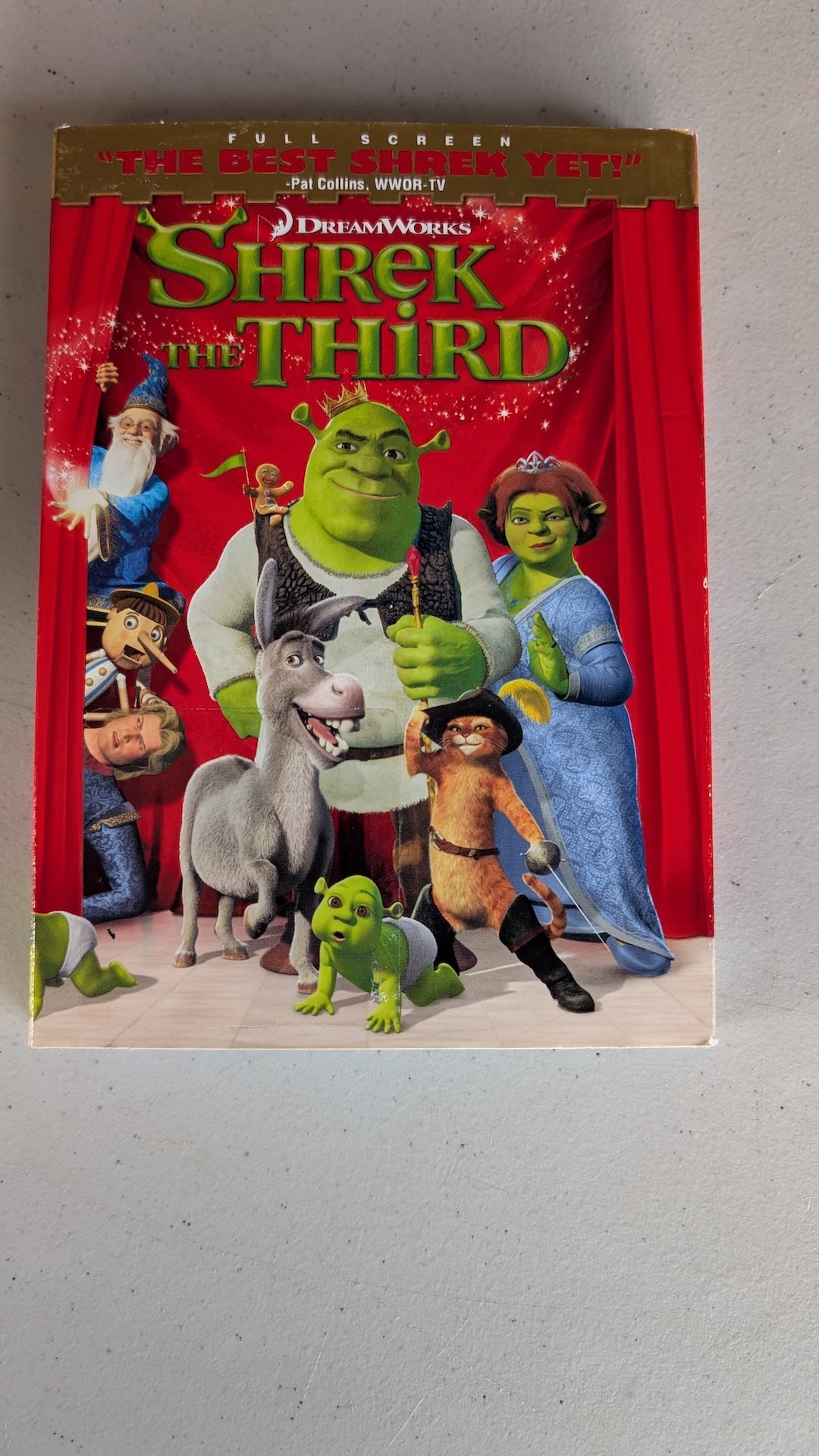 Shrek the Third (DVD, 2007, PG) Mike Myers, Eddie Murphy, Cameron Diaz