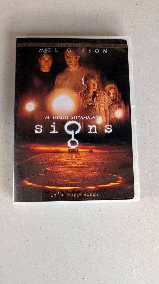 Signs (DVD, 2002, PG-13) Mel Gibson, Joaquin Phoenix, Rory Culkin