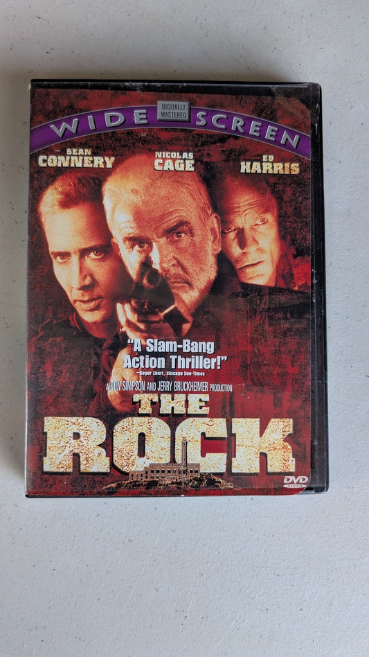 The Rock (DVD, 1996, R) Sean Connery, Nicolas Cage, Ed Harris