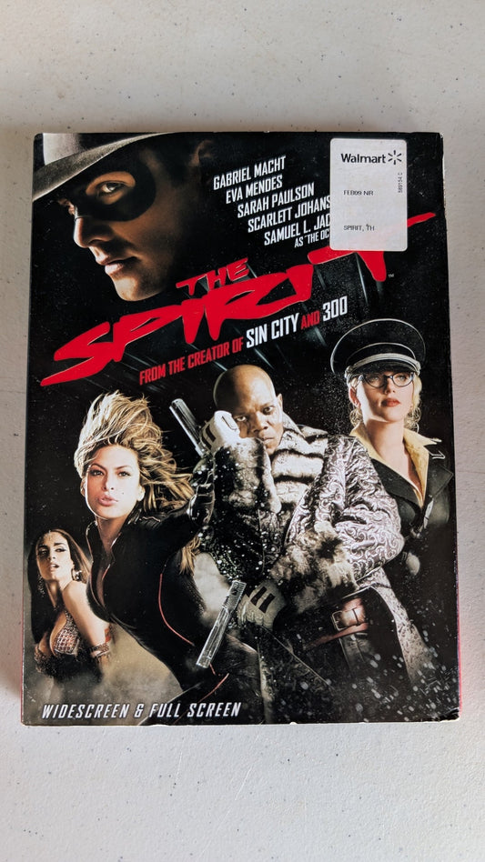 The Spirit (DVD, 2008, PG-13) Gabriel Macht, Eva Mendes, Scarlett Johansson