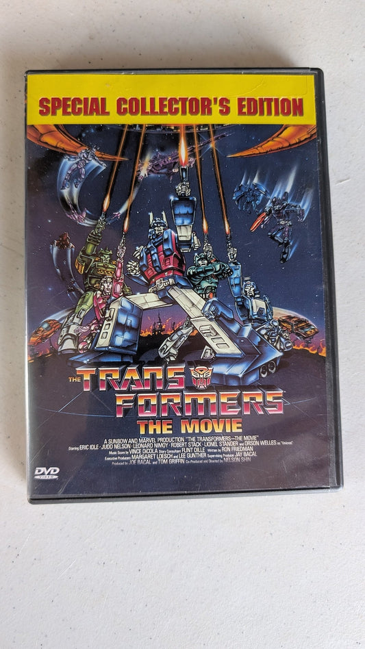 The Transformers: The Movie (DVD, 1986, PG) Orson Welles, Robert Stack, Leonard Nimoy