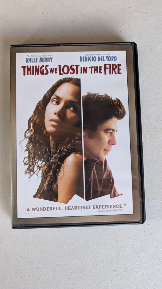 Things We Lost in the Fire (DVD, 2007, R) Halle Berry, Benicio Del Toro, David Duchovny