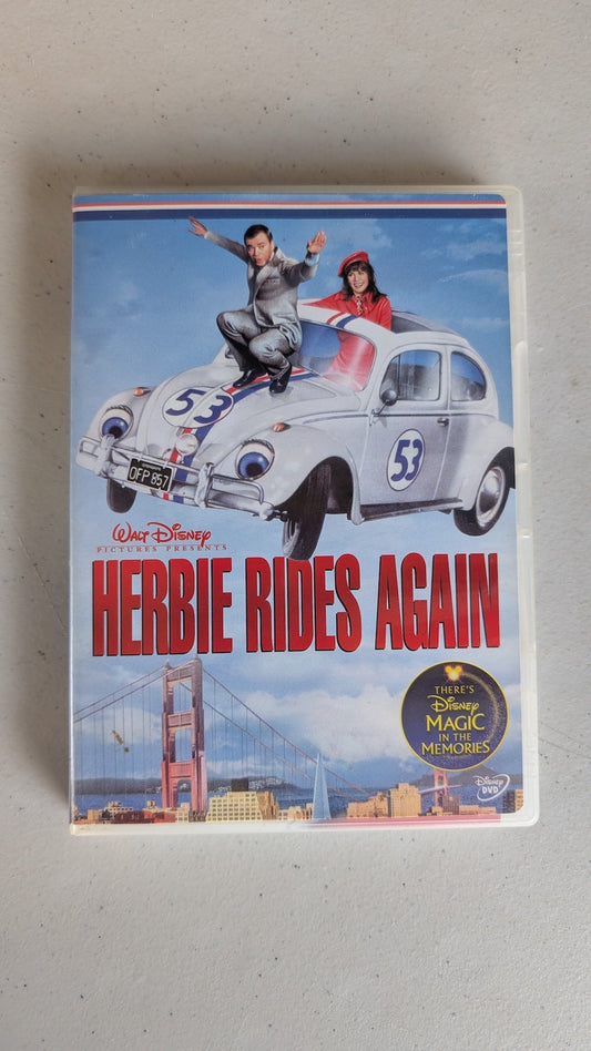 Herbie Rides Again (DVD, 1974, G) Helen Hayes, Ken Berry, Stefanie Powers