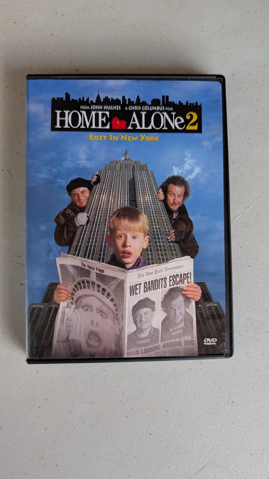 Home Alone 2: Lost in New York (DVD, 1992, PG) Macaulay Culkin, Joe Pesci, Daniel Stern