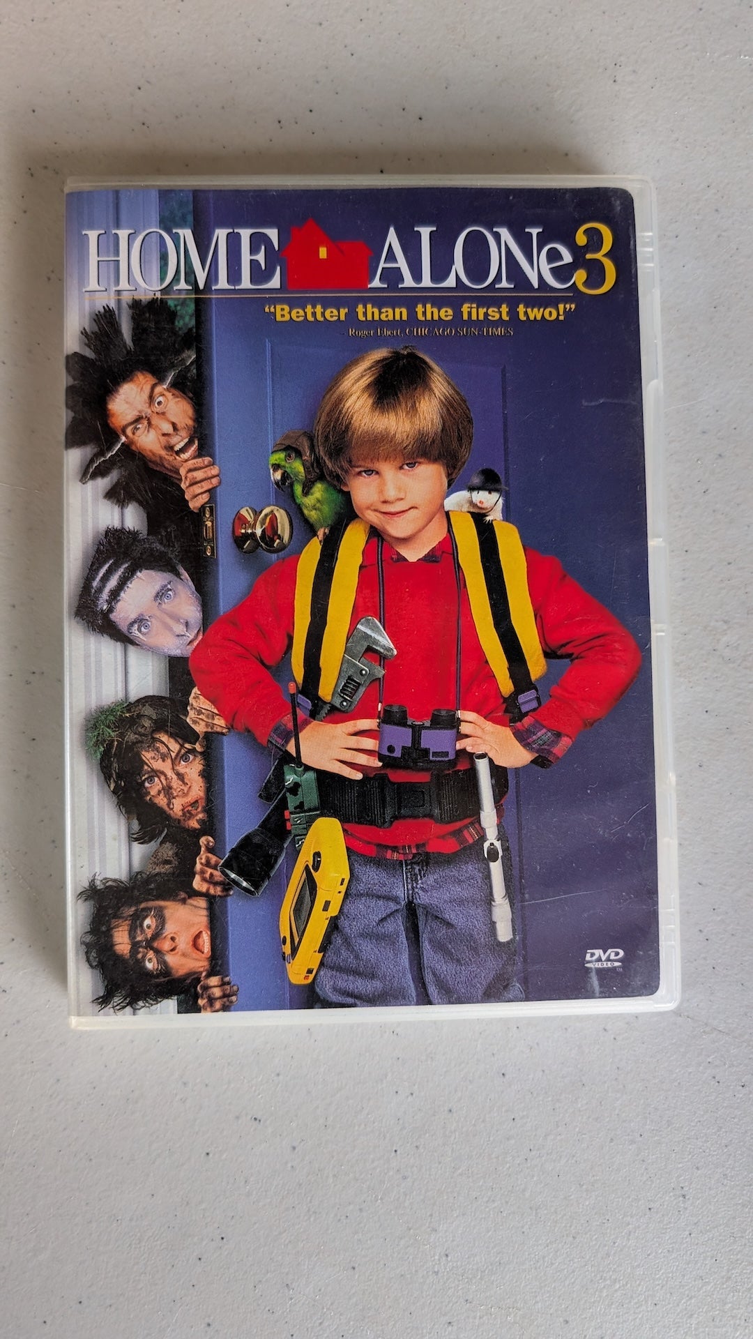 Home Alone 3 (DVD, 1997, PG) Alex D. Linz, Olek Krupa, Rya Kihlstedt