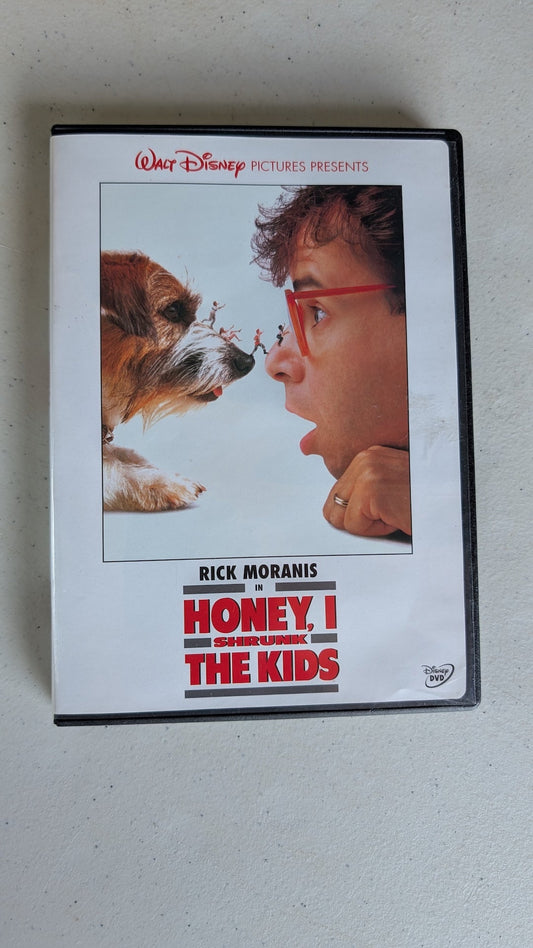 Honey, I Shrunk the Kids (DVD, 1989, PG) Rick Moranis, Matt Frewer, Marcia Strassman