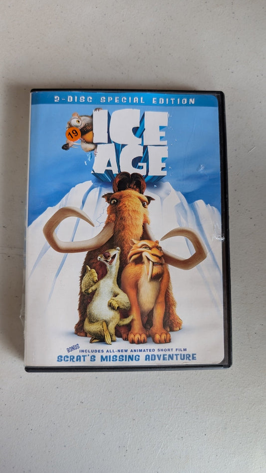 Ice Age (DVD, 2002, PG) Ray Romano, John Leguizamo, Denis Leary