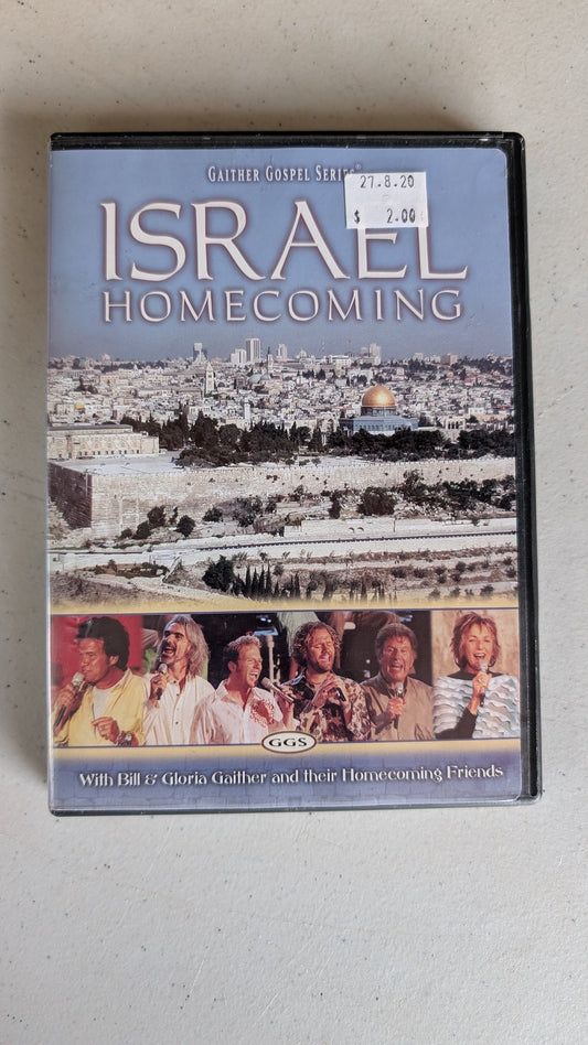 Israel Homecoming (DVD, 2004, Not Rated) Bill Gaither, Gloria Gaither