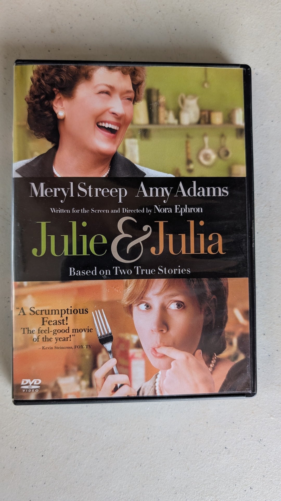 Julie & Julia (DVD, 2009, PG-13) Meryl Streep, Amy Adams