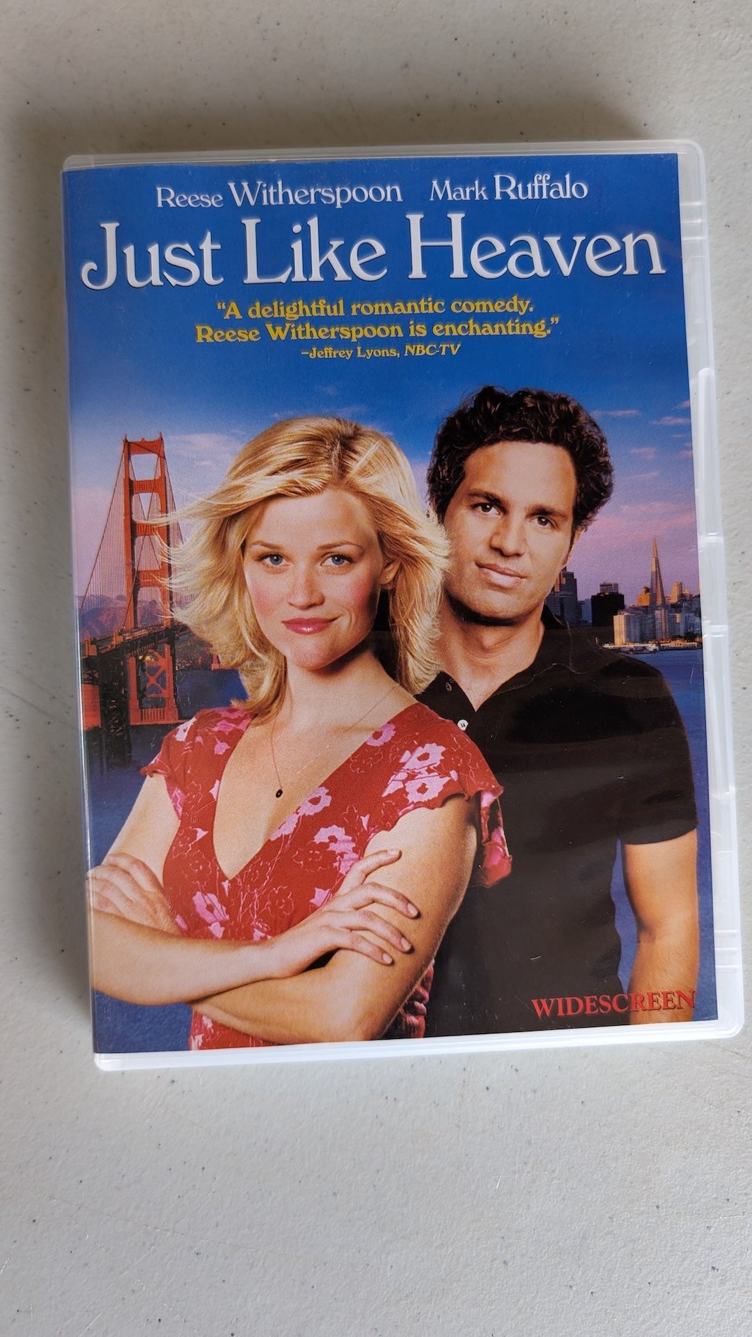 Just Like Heaven (DVD, 2005, PG-13) Reese Witherspoon, Mark Ruffalo