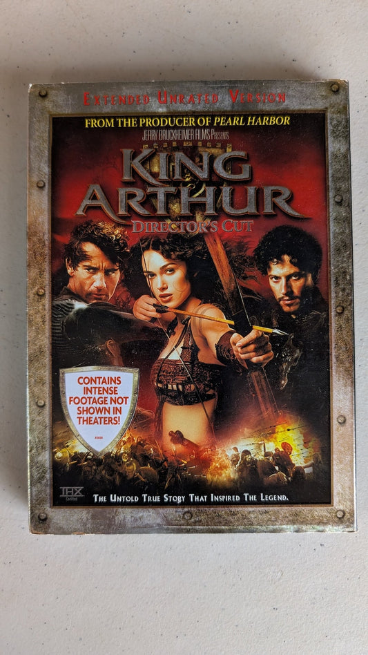 King Arthur (DVD, 2004, PG-13) Clive Owen, Keira Knightley, Ioan Gruffudd