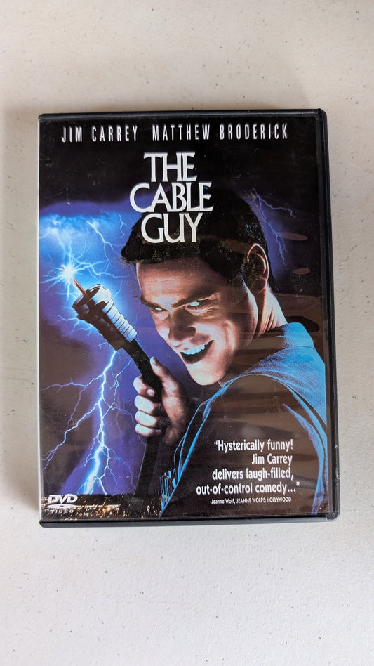 The Cable Guy (DVD, 1996, PG-13) Jim Carrey, Matthew Broderick